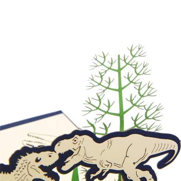 3D Dinosaurs Pop-Up Greeting Card, Laser Cut ๐ธ - Picture 5 of 6